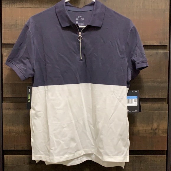 NWT Nike Golf 1/4 Zip Tee - Picture 1 of 6